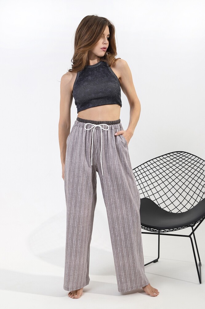 Б-038 Брюки женские Полоса-1 ВиоТекс