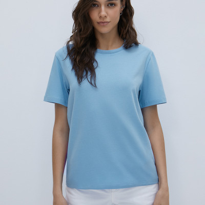 1201 Футболка женская Omsa Donna