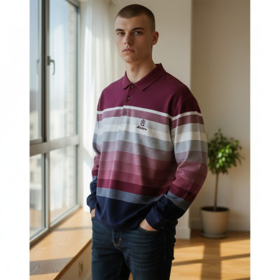 9123Т Джемпер поло мужская Mostom