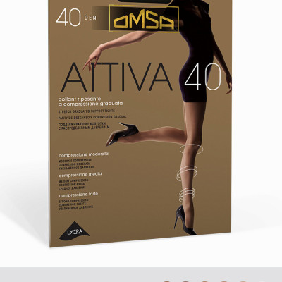 269ОМ Колготки ОМСА Аттива 40den