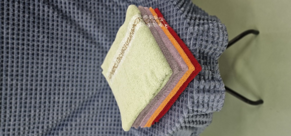 5415 Полотенце махровое 70х135 жаккард пл.420 Домик