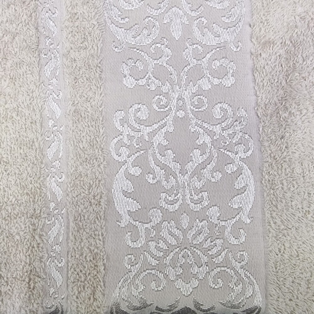 5409 Полотенце махровое 70х135 жаккард пл 420 Домик