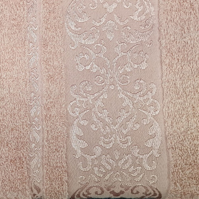 5409 Полотенце махровое 70х135 жаккард пл 420 Домик