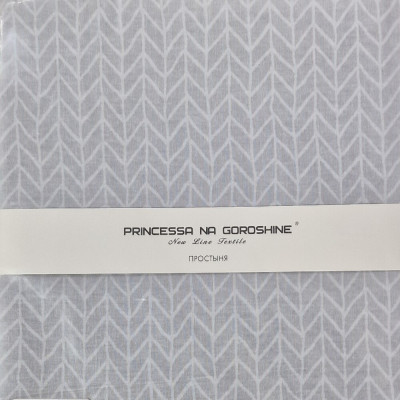 Простыня 180х220 поплин Принцесса