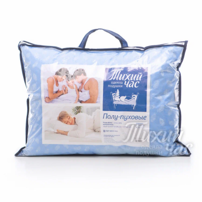 ТЧП3-1 Подушка 68х68 пух-перо Тихий час